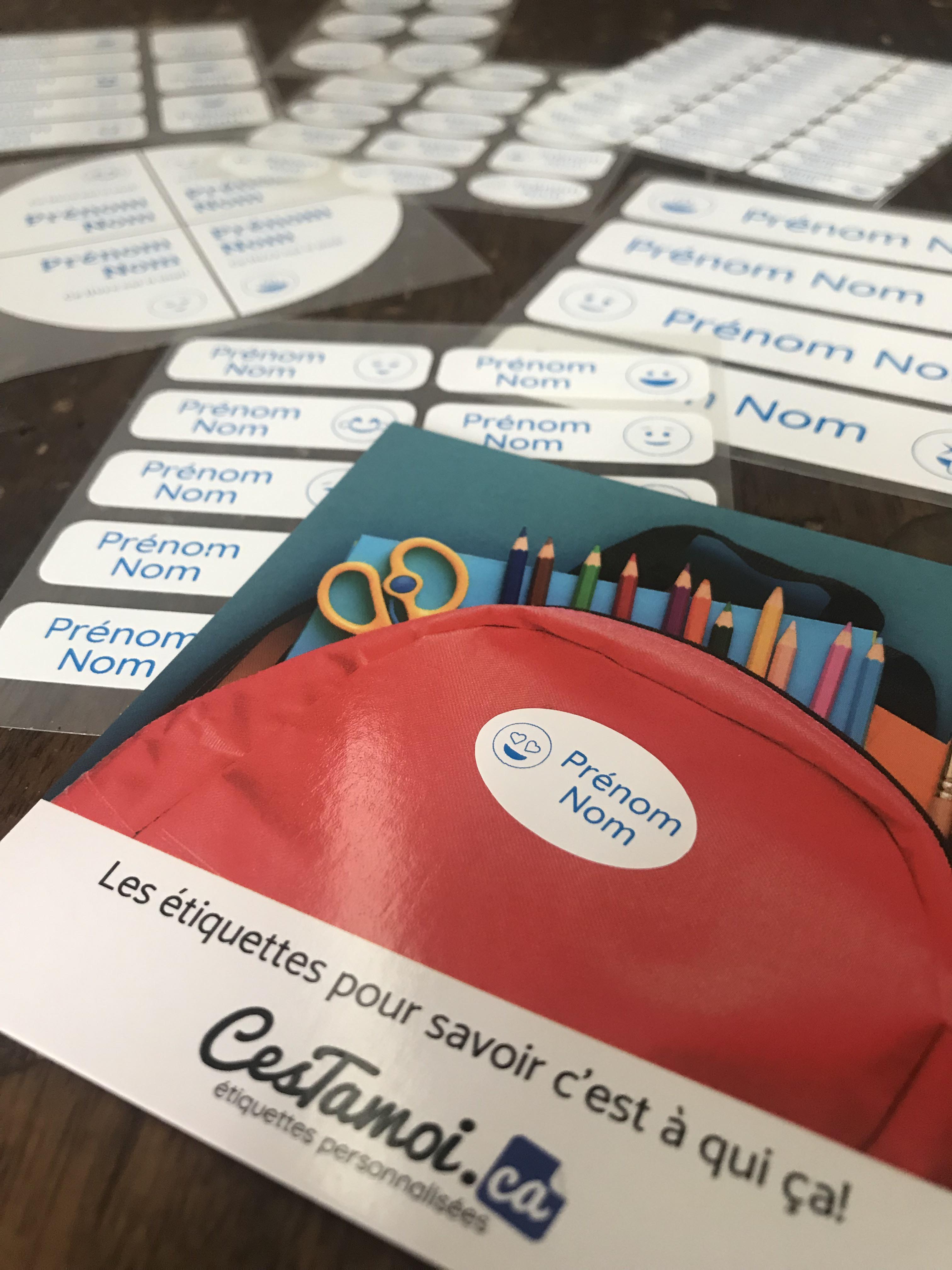 ensemble étiquettes personnalisées école cestamoi ensemble étiquettes personnalisées école cestamoi